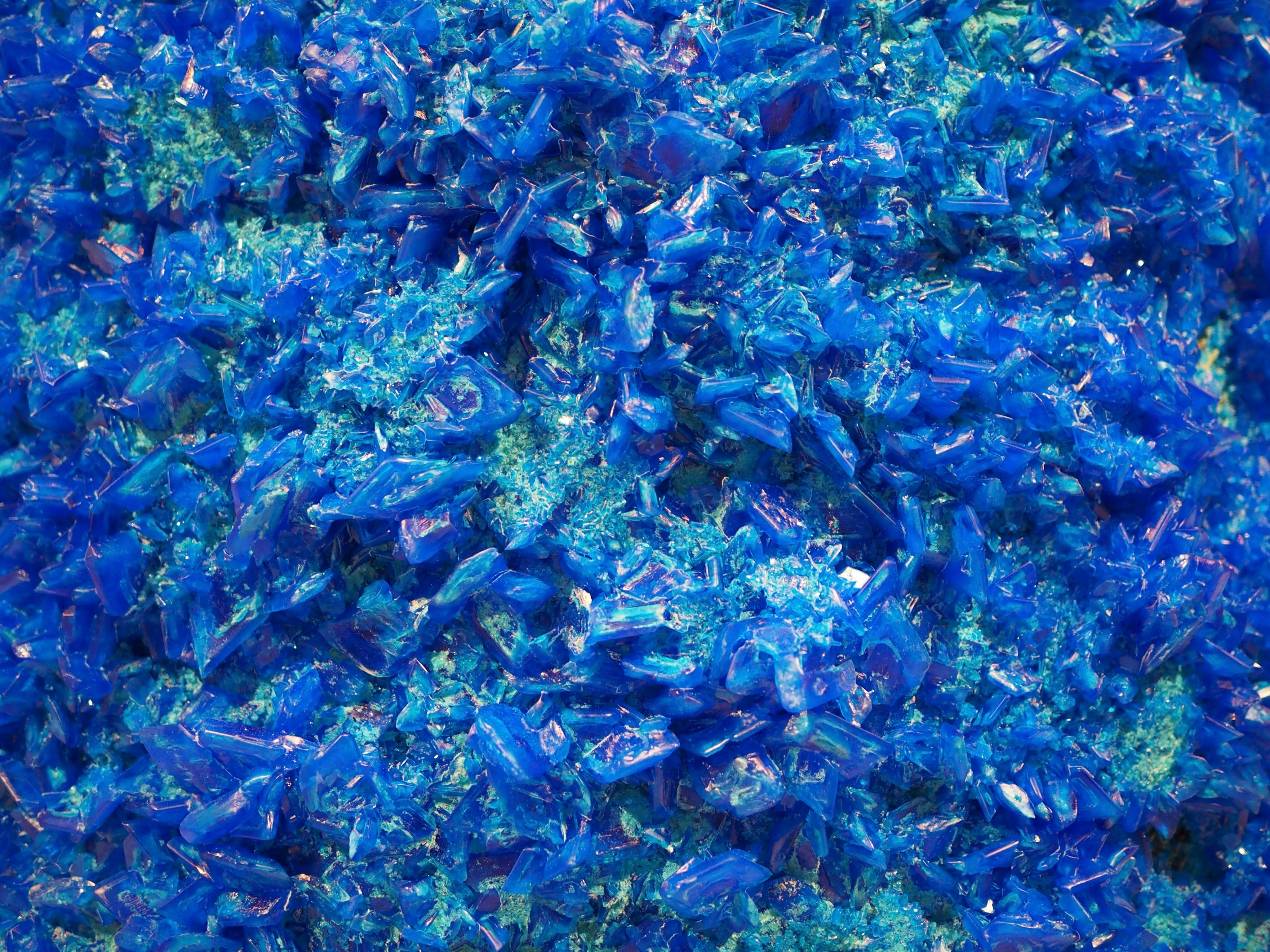 Plastic shards background